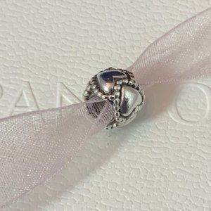 NWOT Pandora Sterling Everlasting Lover Charm